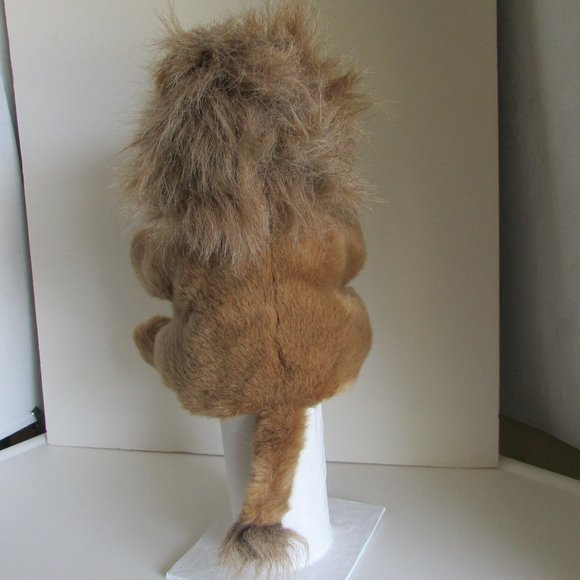 LION HAND PUPPET Lined 11" (Full Body) 80% stuffed PLUSH Stuffed Animal - Picture 6 of 12